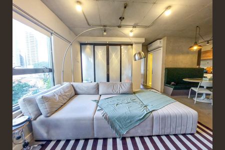 Apartamento para alugar com 72m², 1 quarto e 1 vaga Apartamento para alugar com 72m², 1 quarto e 1 vagaSala