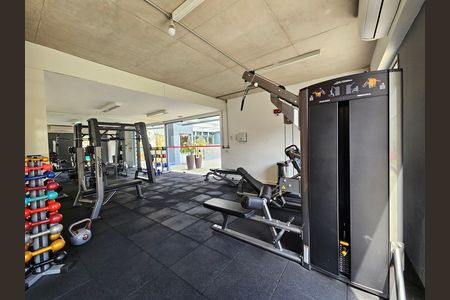 Apartamento para alugar com 72m², 1 quarto e 1 vaga Apartamento para alugar com 72m², 1 quarto e 1 vagaAcademia