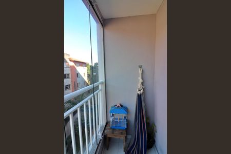 Sala Sacada de apartamento à venda com 3 quartos, 70m² em Jardim Santo André, Santo André