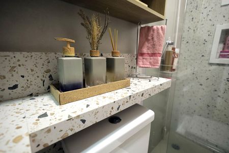Apartamento à venda com 48m², 2 quartos e 1 vaga Apartamento à venda com 48m², 2 quartos e 1 vagaBanheiro