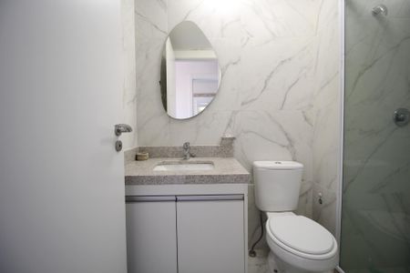 Apartamento para alugar com 45m², 1 quarto e sem vagaBanheiro da Suíte 1