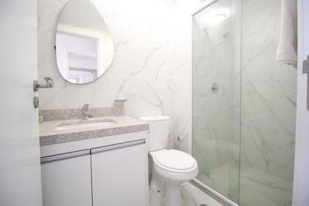 Apartamento para alugar com 45m², 1 quarto e sem vagaBanheiro da Suíte 1