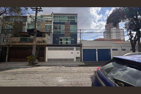 Fachada de casa à venda com 3 quartos, 126m² em Campestre, Santo André