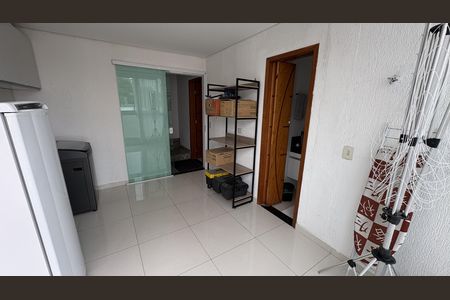 Área de Serviço de casa à venda com 3 quartos, 126m² em Campestre, Santo André