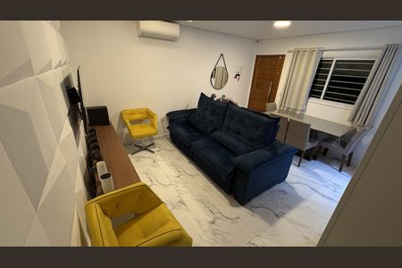 Sala de casa à venda com 3 quartos, 126m² em Campestre, Santo André