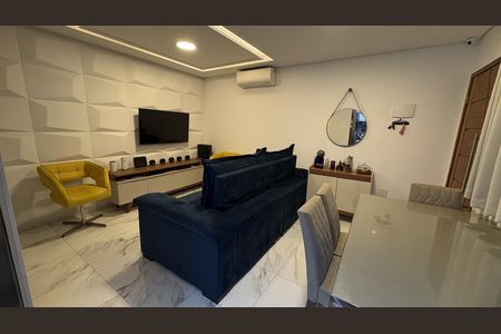 Sala de Jantar de casa à venda com 3 quartos, 126m² em Campestre, Santo André
