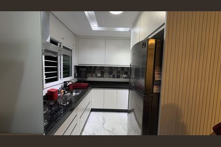 Cozinha de casa à venda com 3 quartos, 126m² em Campestre, Santo André