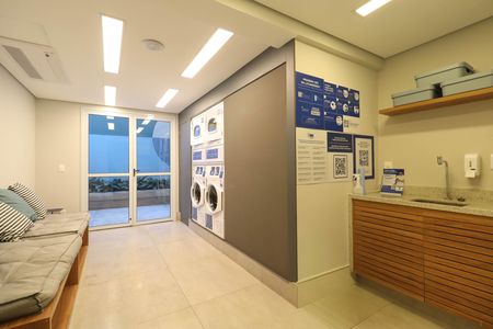 Studio à venda com 25m², 1 quarto e sem vagaLavanderia