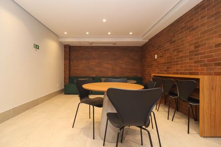Studio à venda com 25m², 1 quarto e sem vagaSalão de Festas