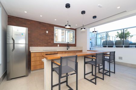 Studio à venda com 25m², 1 quarto e sem vagaÁrea gourmet
