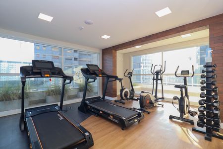 Studio à venda com 25m², 1 quarto e sem vagaAcademia