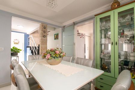 Sala de Jantar de casa de condomínio à venda com 2 quartos, 110m² em Boqueirão, Curitiba