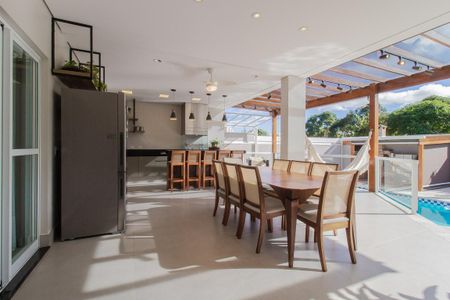 Casa de condomínio para alugar com 321m², 3 quartos e 4 vagas Casa de condomínio para alugar com 321m², 3 quartos e 4 vagasÁrea comum - Churrasqueira