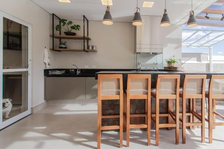 Casa de condomínio para alugar com 321m², 3 quartos e 4 vagas Casa de condomínio para alugar com 321m², 3 quartos e 4 vagasÁrea comum - Churrasqueira