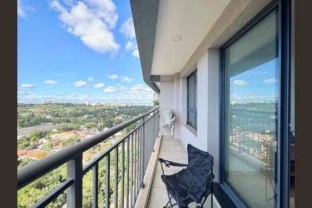 Sacada de apartamento para alugar com 1 quarto, 34m² em Santo Amaro, São Paulo