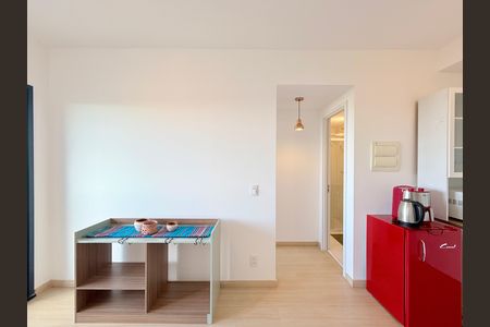 Sala de apartamento para alugar com 1 quarto, 34m² em Santo Amaro, São Paulo
