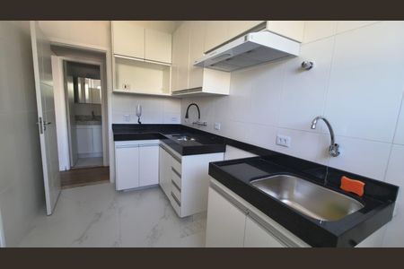 Cozinha de apartamento para alugar com 1 quarto, 49m² em Centro, São Bernardo do Campo