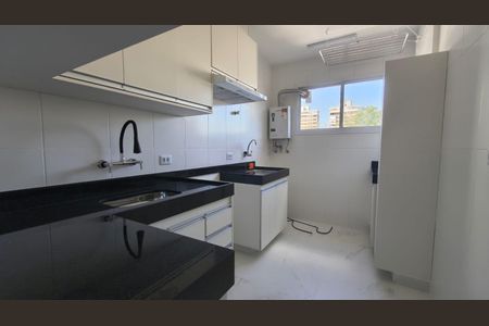 Cozinha de apartamento para alugar com 1 quarto, 49m² em Centro, São Bernardo do Campo