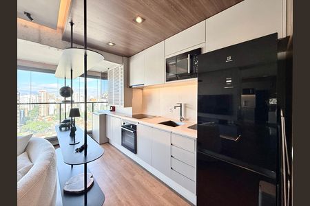 Apartamento à venda com 38m², 1 quarto e 1 vagaCozinha 