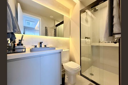 Apartamento à venda com 38m², 1 quarto e 1 vagaBanheiro Suíte 