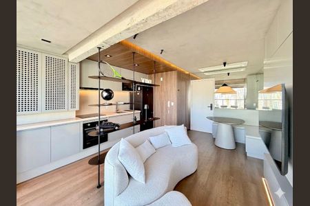 Apartamento à venda com 38m², 1 quarto e 1 vagaSala
