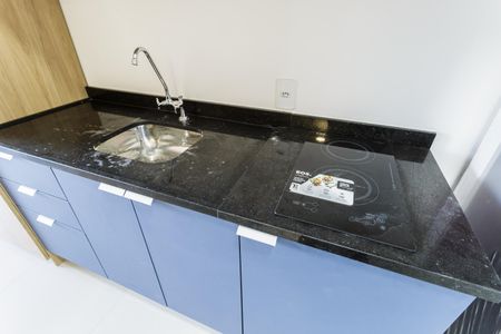 Studio para alugar com 24m², 1 quarto e sem vaga Studio para alugar com 24m², 1 quarto e sem vagaCozinha