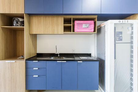 Studio para alugar com 24m², 1 quarto e sem vaga Studio para alugar com 24m², 1 quarto e sem vagaCozinha