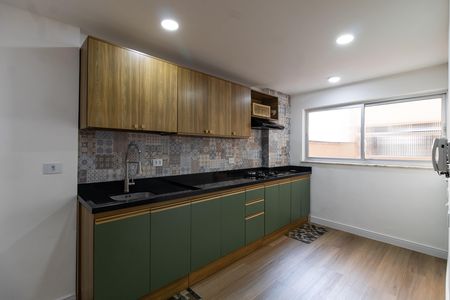 Cozinha de apartamento à venda com 1 quarto, 42m² em Barra Funda, São Paulo