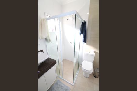 Casa de condomínio para alugar com 285m², 3 quartos e 4 vagasBanheiro da Suíte 3