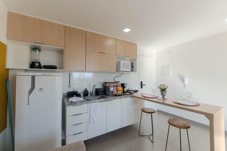 Studio para alugar com 29m², 1 quarto e sem vaga Studio para alugar com 29m², 1 quarto e sem vagaCozinha