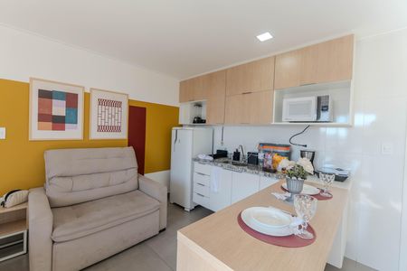 Studio para alugar com 29m², 1 quarto e sem vaga Studio para alugar com 29m², 1 quarto e sem vagaCozinha
