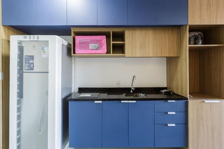 Studio para alugar com 25m², 1 quarto e sem vaga Studio para alugar com 25m², 1 quarto e sem vagaCozinha