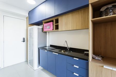 Studio para alugar com 25m², 1 quarto e sem vaga Studio para alugar com 25m², 1 quarto e sem vagaCozinha