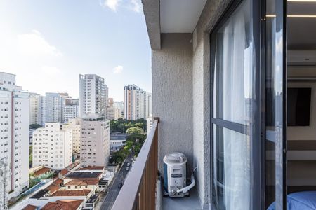 Studio para alugar com 25m², 1 quarto e sem vaga Studio para alugar com 25m², 1 quarto e sem vagaVaranda