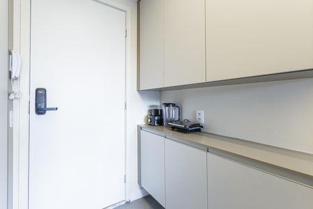 Studio para alugar com 25m², 1 quarto e sem vaga Studio para alugar com 25m², 1 quarto e sem vagaCozinha