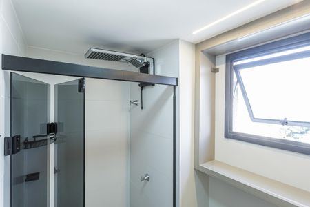 Studio para alugar com 25m², 1 quarto e sem vaga Studio para alugar com 25m², 1 quarto e sem vagaBanheiro