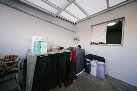Área de Serviço de apartamento à venda com 2 quartos, 60m² em Cidade Antônio Estêvão de Carvalho, São Paulo