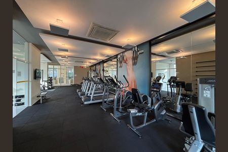 Studio para alugar com 35m², 1 quarto e 2 vagas Studio para alugar com 35m², 1 quarto e 2 vagasAcademia