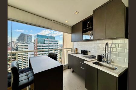 Studio para alugar com 35m², 1 quarto e 2 vagas Studio para alugar com 35m², 1 quarto e 2 vagasStudio
