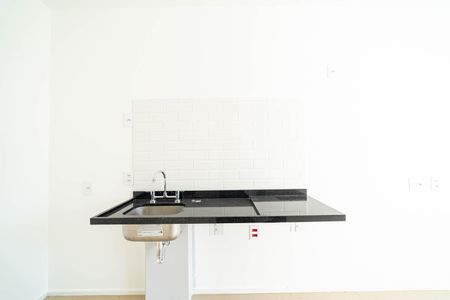 Studio para alugar com 24m², 1 quarto e sem vaga Studio para alugar com 24m², 1 quarto e sem vagaCozinha