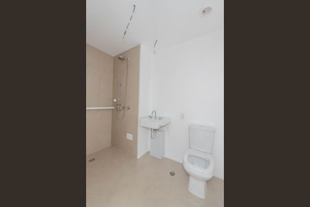 Studio para alugar com 24m², 1 quarto e sem vaga Studio para alugar com 24m², 1 quarto e sem vagaBanheiro