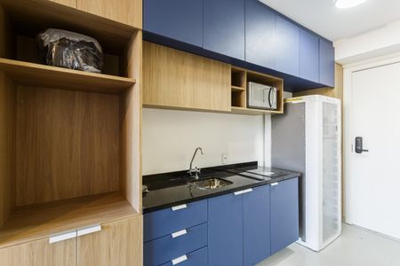 Studio para alugar com 25m², 1 quarto e sem vaga Studio para alugar com 25m², 1 quarto e sem vagaCozinha