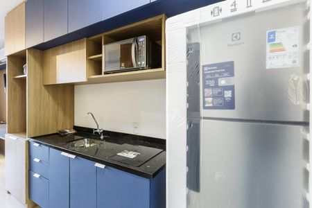 Studio para alugar com 25m², 1 quarto e sem vaga Studio para alugar com 25m², 1 quarto e sem vagaCozinha