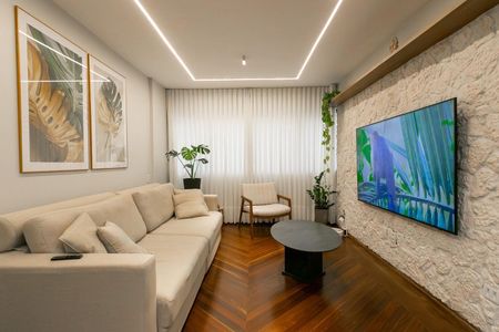 Sala  de apartamento para alugar com 3 quartos, 116m² em Setor Oeste, Goiânia