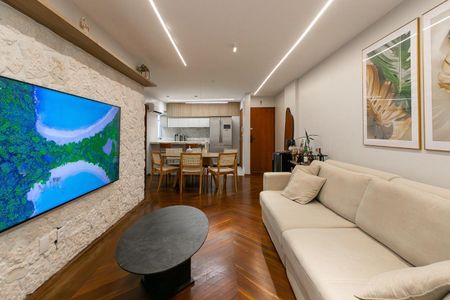 Sala  de apartamento para alugar com 3 quartos, 116m² em Setor Oeste, Goiânia
