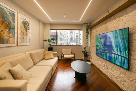 Apartamento à venda com 116m², 3 quartos e 2 vagas Apartamento à venda com 116m², 3 quartos e 2 vagasSala