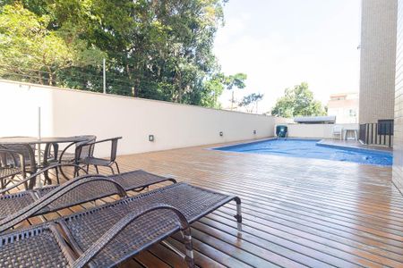 Área comum - Piscina de apartamento à venda com 3 quartos, 98m² em Vila Valparaíso, Santo André