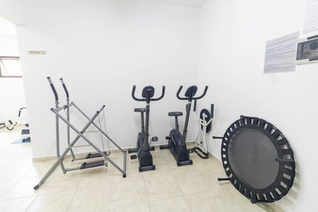 Área comum - Academia de apartamento à venda com 3 quartos, 98m² em Vila Valparaíso, Santo André
