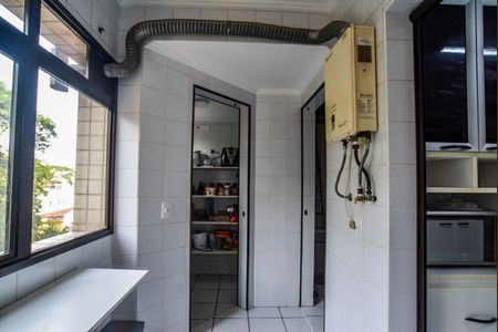 Área de Serviço de apartamento à venda com 3 quartos, 98m² em Vila Valparaíso, Santo André