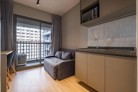 Apartamento para alugar com 27m², 1 quarto e sem vaga Apartamento para alugar com 27m², 1 quarto e sem vagaSala/Cozinha